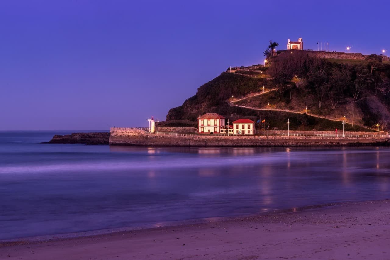 Vista de Ribadesella, España