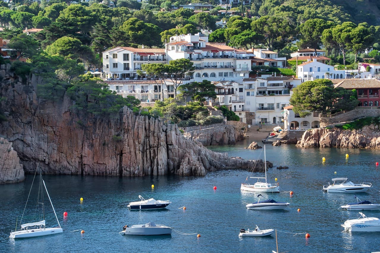 Vista de Porqueres, España