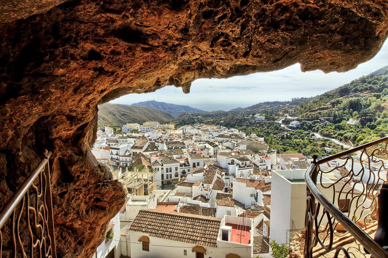 Vista de Ojén, España