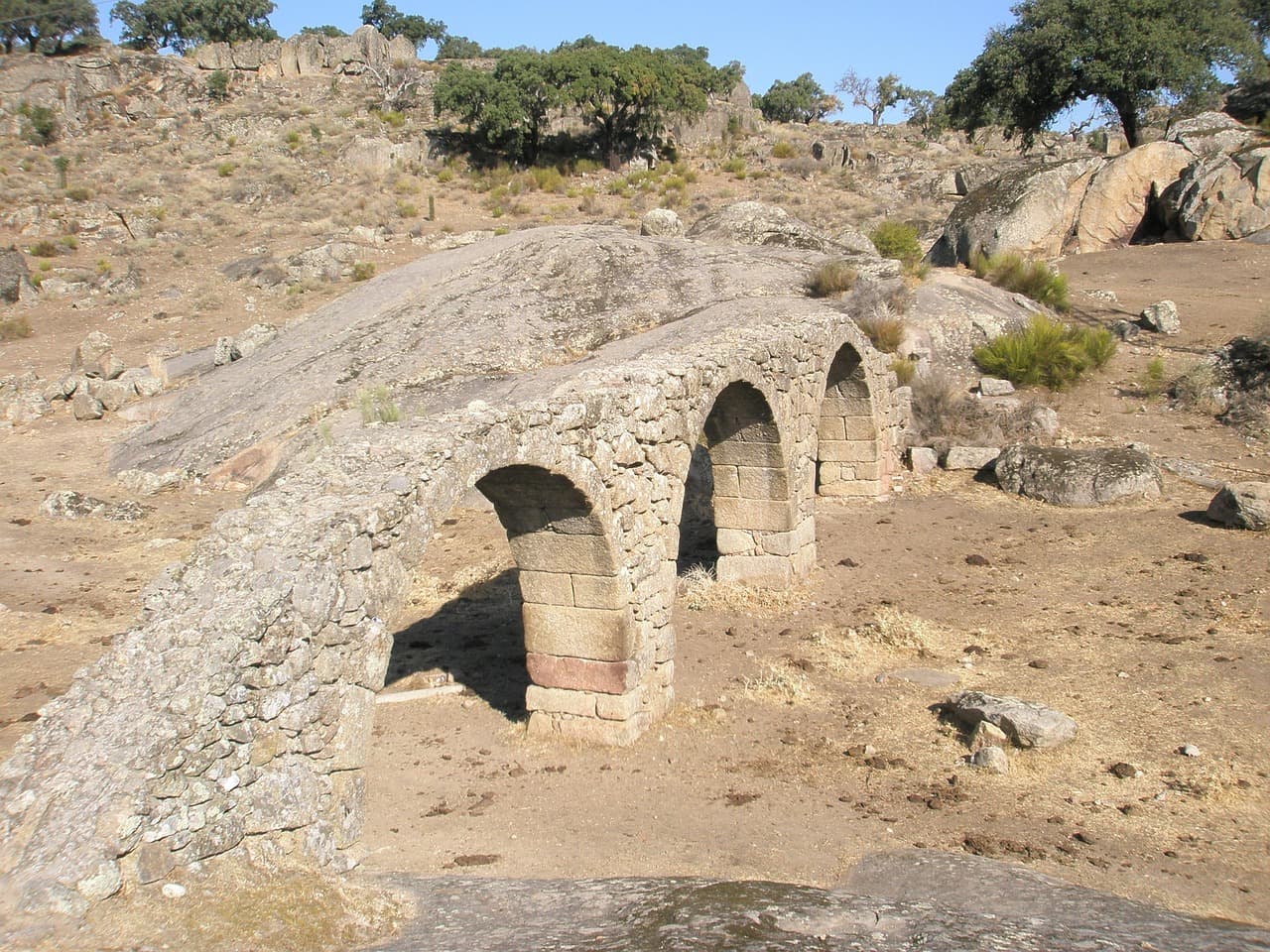 Vista de Malpartida de Plasencia, España