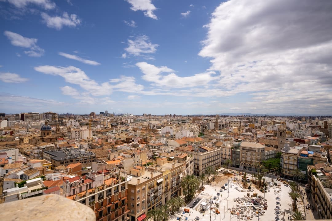 Vista de Ayora, España