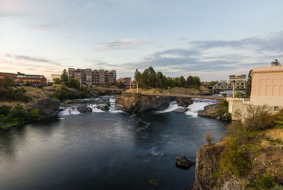 Vista de Spokane, Estados Unidos