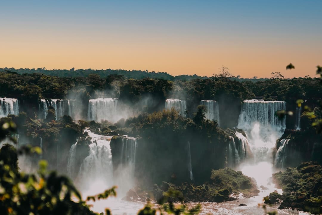 Vista de Foz do Iguaçu, Brasil