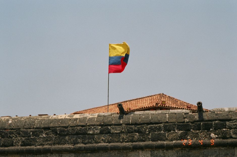 Vista de Cartagena de Indias, Colombia