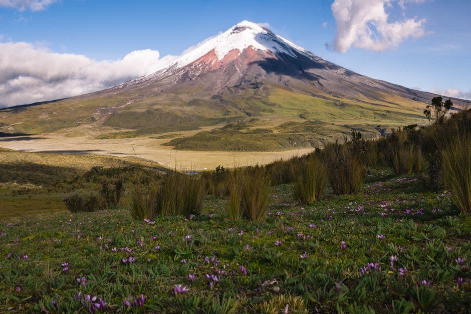 Vista de Provincia de Cotopaxi, Ecuador