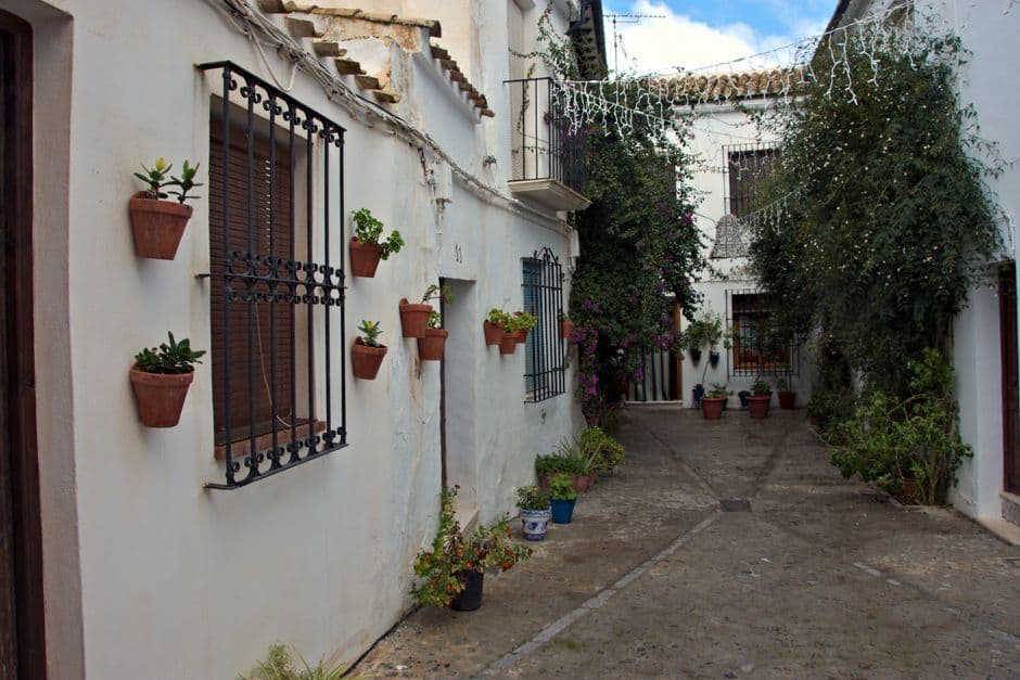Vista de Villafranca de Córdoba, España