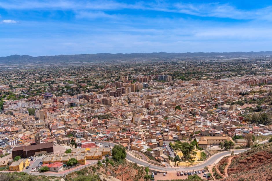 Vista de Murcia, España