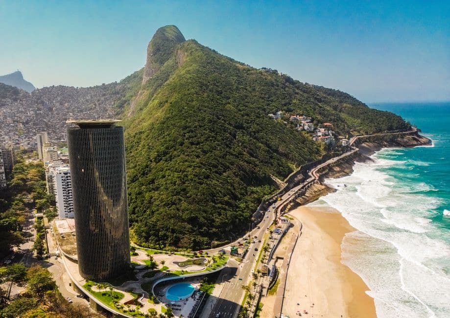Una vista de la orilla del mar, en el chat de Gravataí