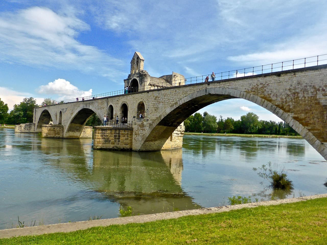 Vista de un puente, en el chat de El Pont de Vilomara i Rocafort