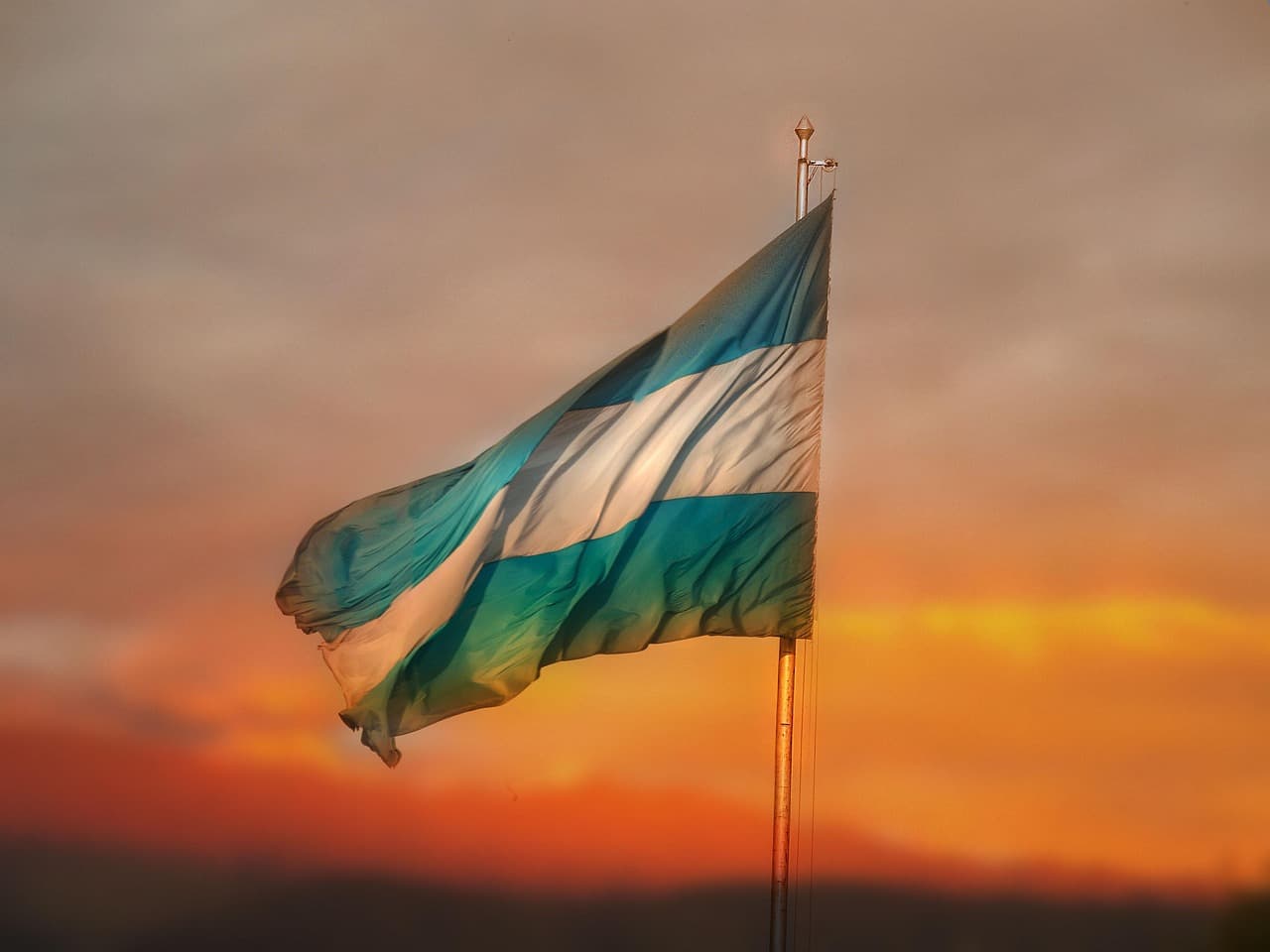 Vista de Zapala, Argentina
