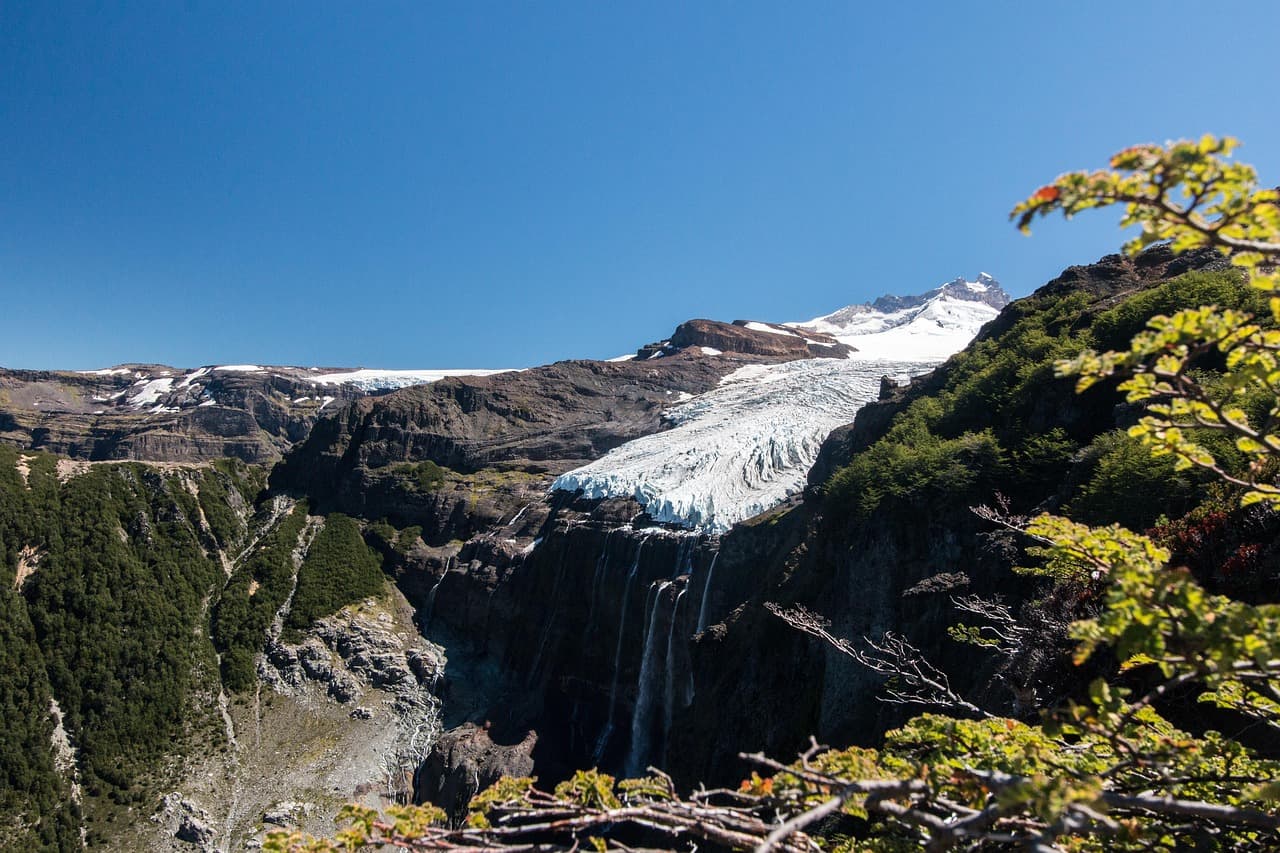 Paisaje de Sudamérica, en Argentina, en el chat de Monte Caseros