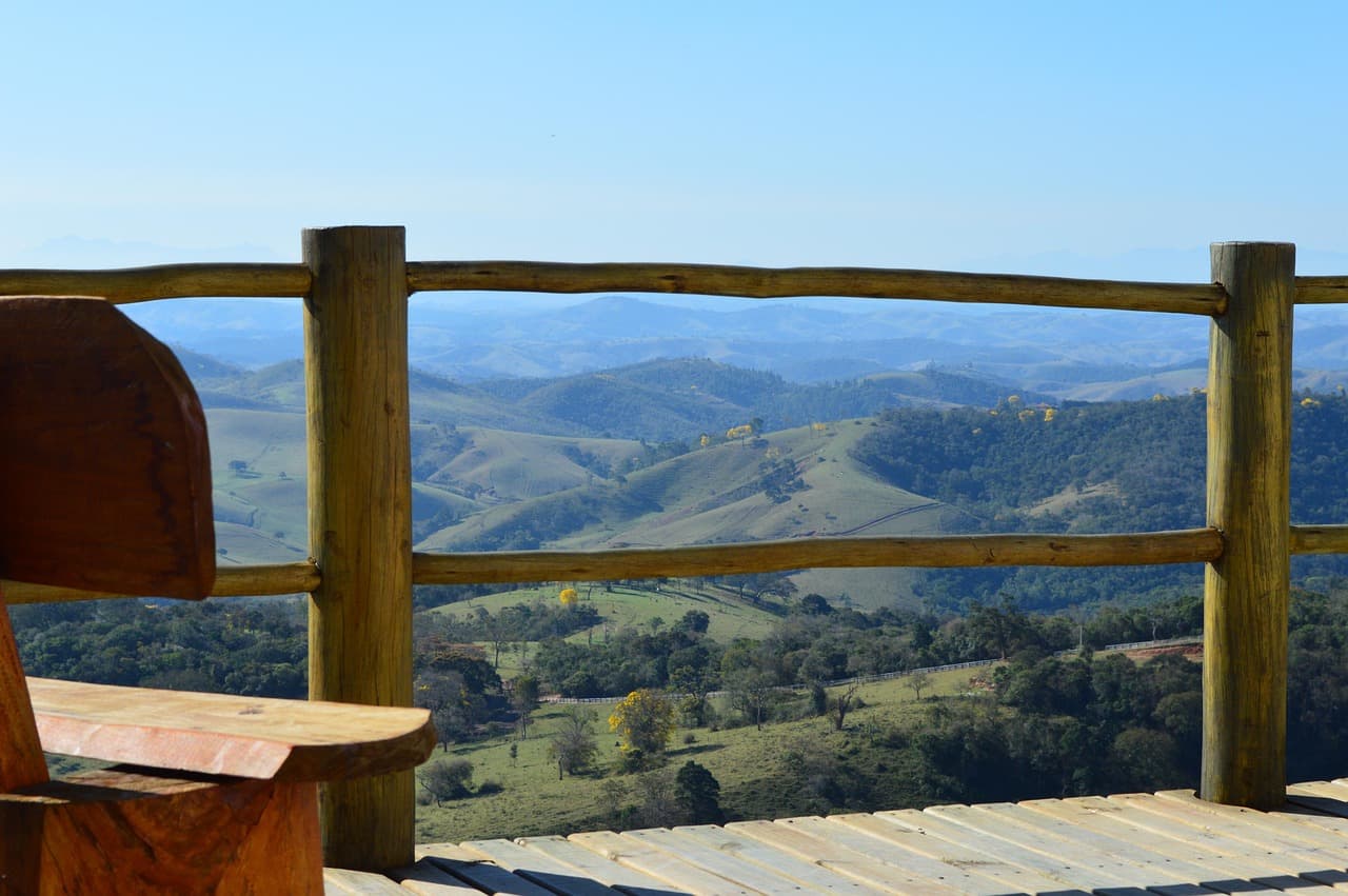 Mirador con vistas al paisaje, en el chat de Brasilândia