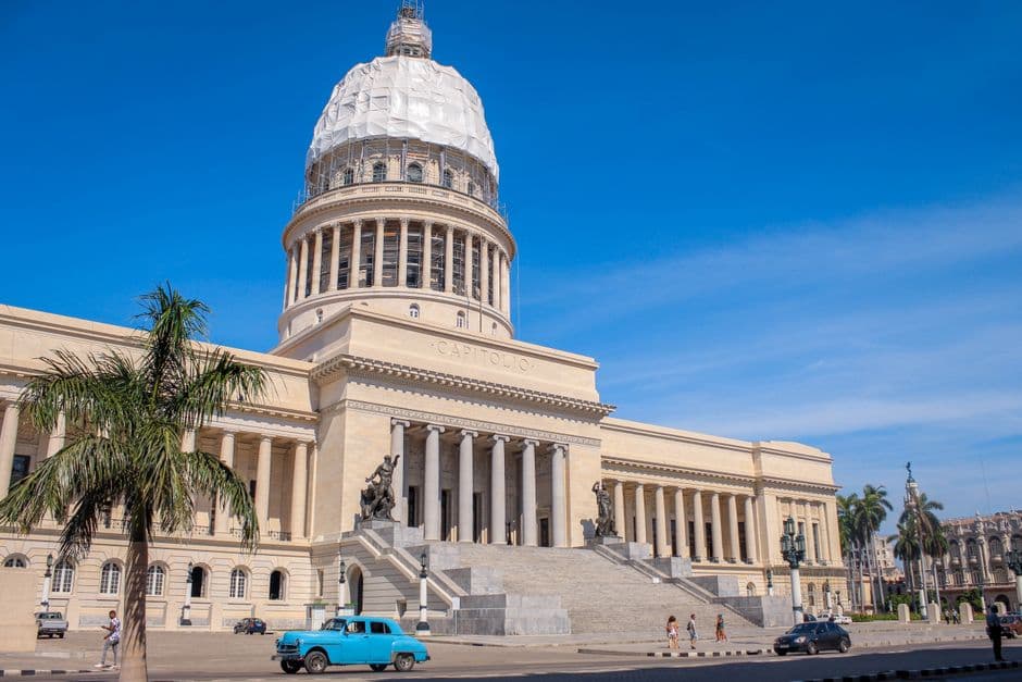 Edificio del Capitolio Nacional de Cuba, en el chat de Cárdenas