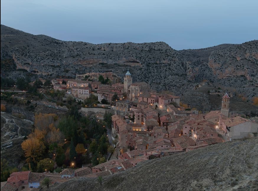Vista de la ciudad histórica de Teruel, en la sala de chat de Teruel