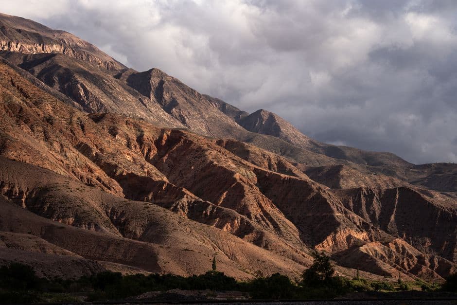 Majestuosas montañas de los Andes, en el chat de Barranqueras