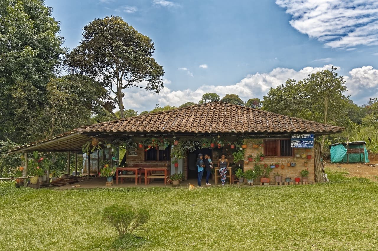 Casa de campo en Colombia, en el chat de Acevedo