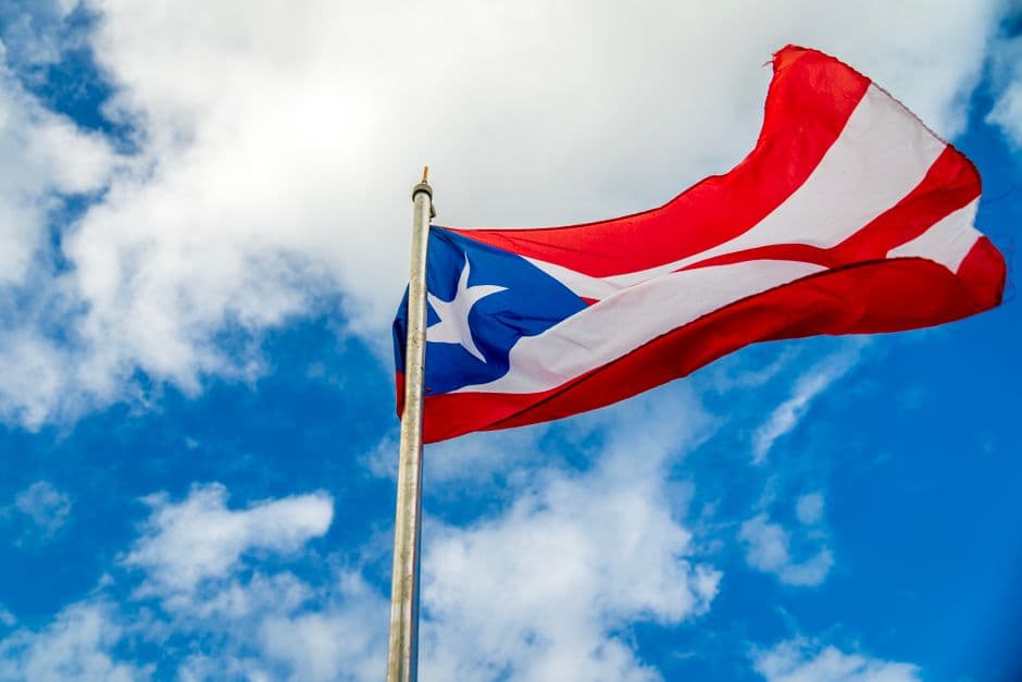 Bandera de Puerto Rico, en el chat de Hatillo