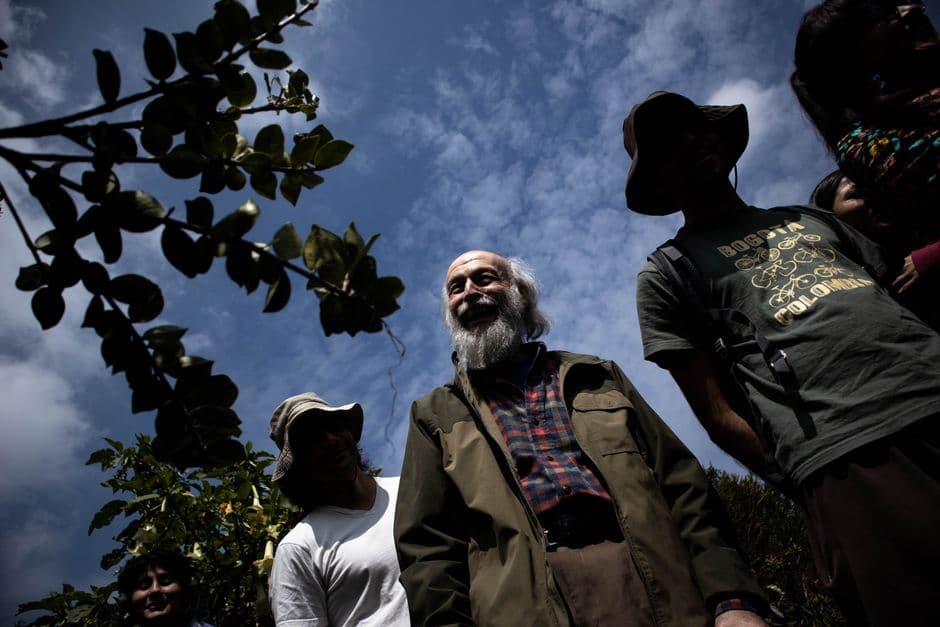 Retrato de un hombre, en el chat de Guacarí