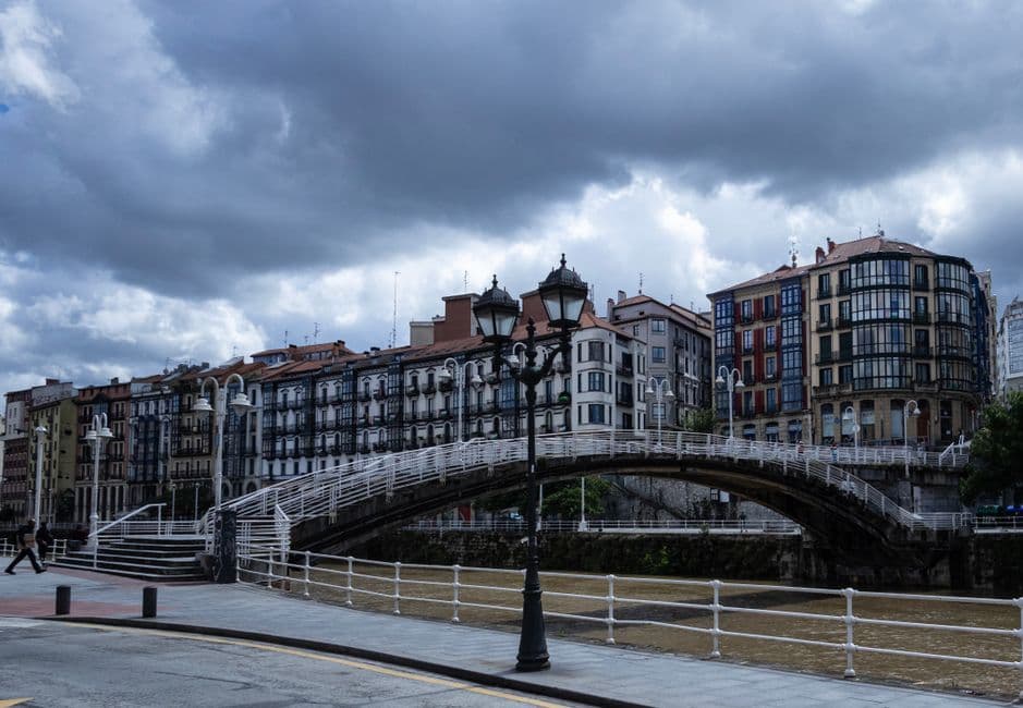 Vista de Bilbao, España