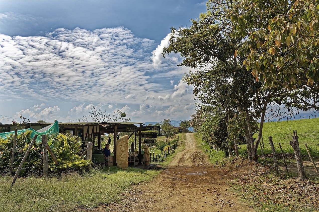 Casa de campo en Colombia, en el chat de San Agustín