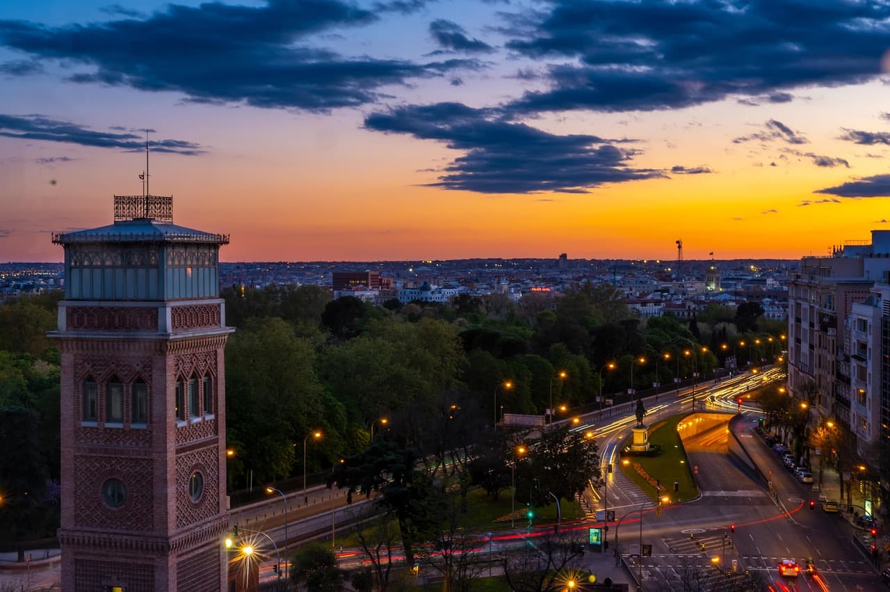 Vista de Móstoles, España