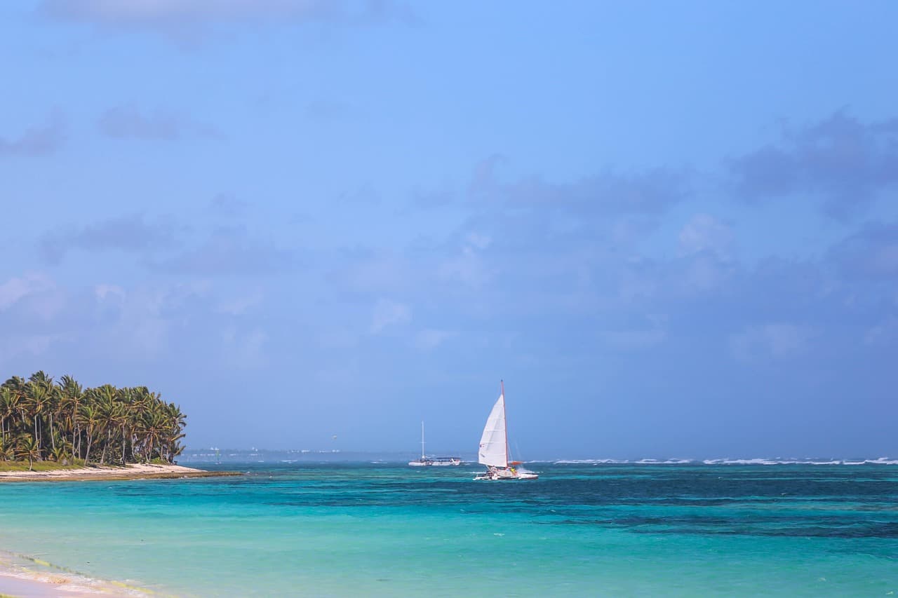 Paisaje de República Dominicana, en el chat de Bayaguana