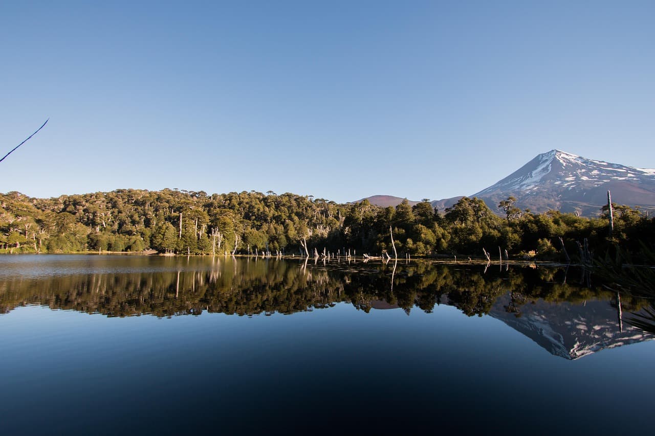 Paisaje de la Región de La Araucanía, en el chat de Vilcún