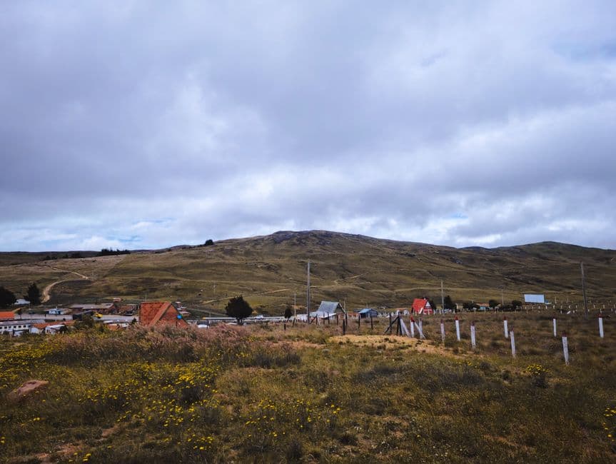 Vista de un pueblo, en el chat de Puerto Wilches