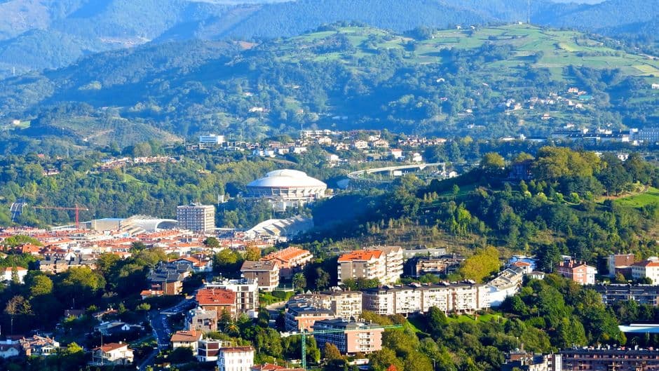 Vista panorámica de Donostia / San Sebastián, en el chat de Donostia / San Sebastián
