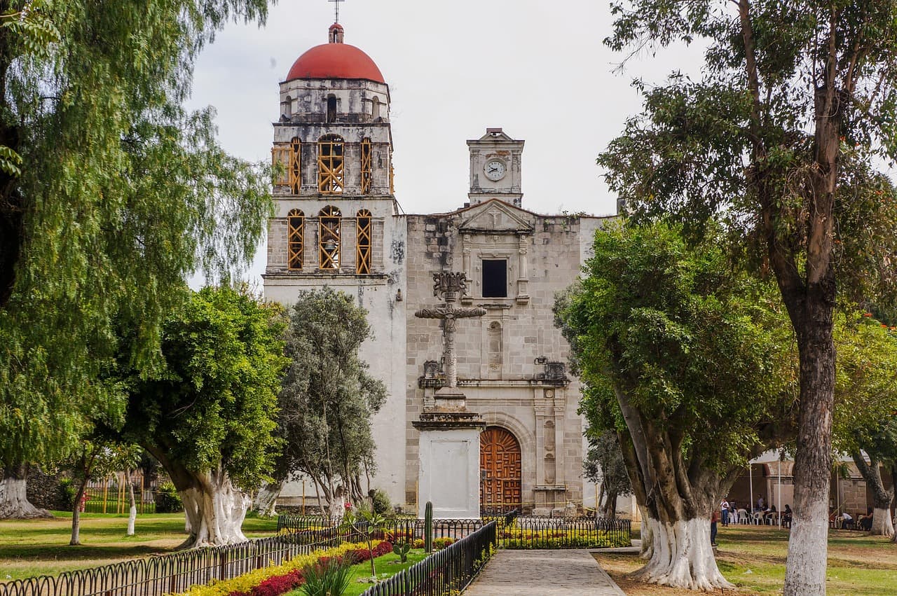 Iglesia de Malinalco, en el chat de Malinalco