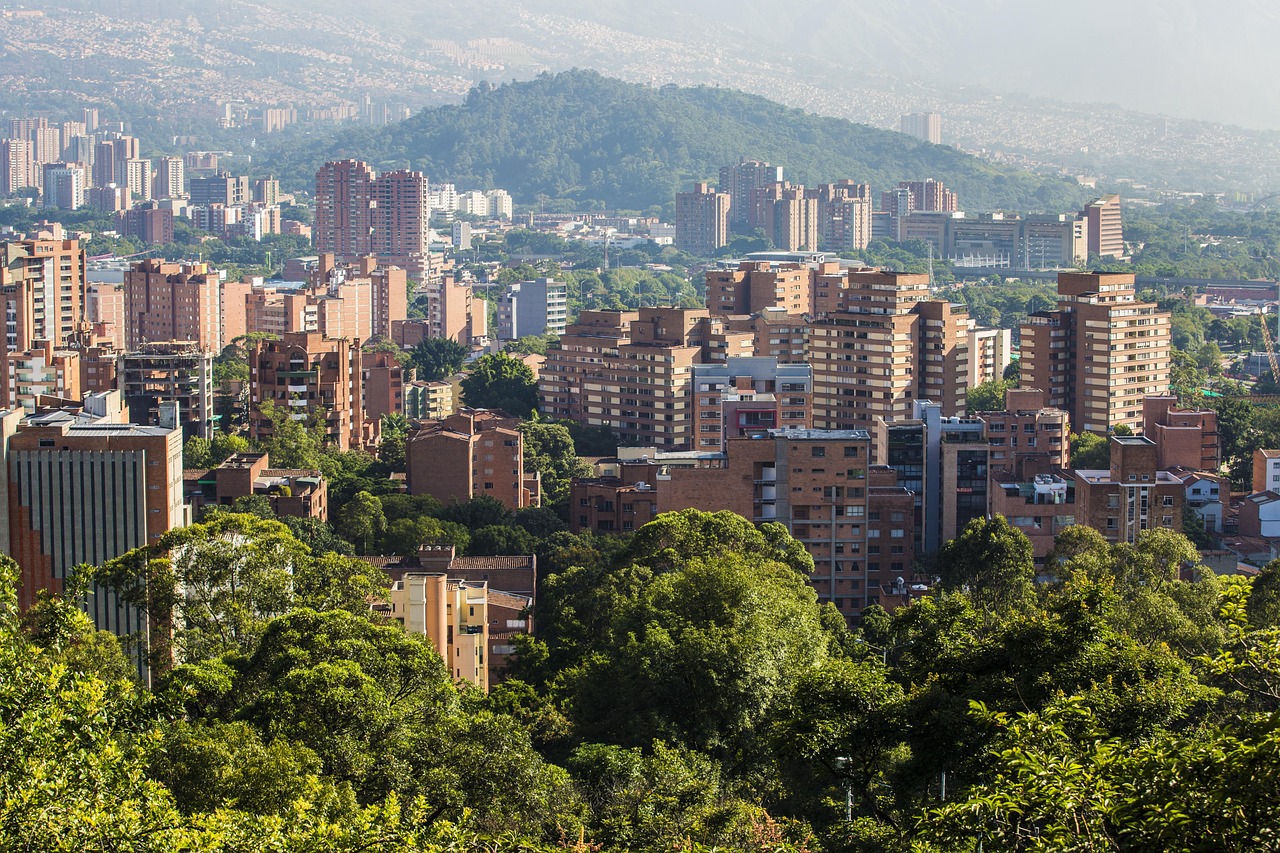 Vista de Sogamoso, Colombia