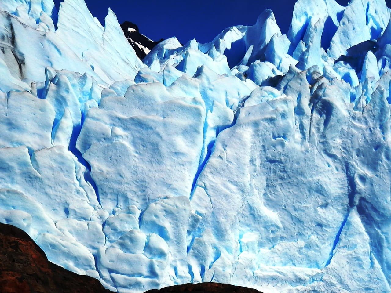 Glaciar Perito Moreno en Argentina, en el chat de El Colorado