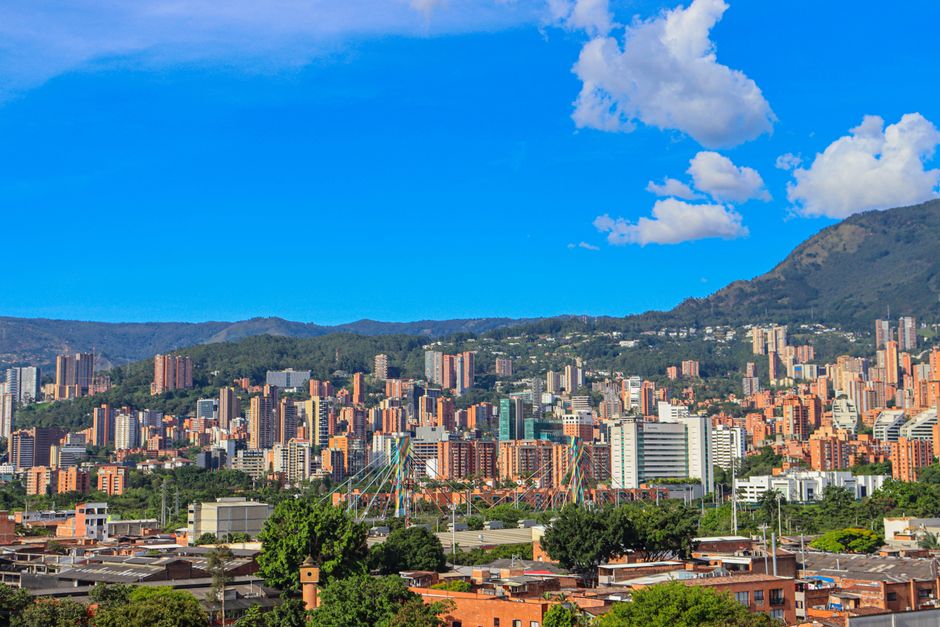 Vista de Sahagún, Colombia
