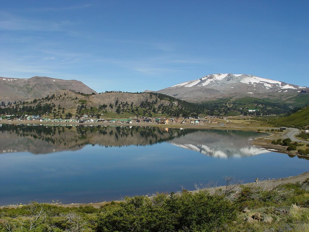 Cielo con nubes sobre montañas de Argentina, en el chat de San Javier