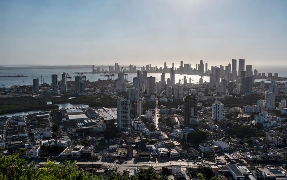 Vista de Ciudad Bolívar, Venezuela
