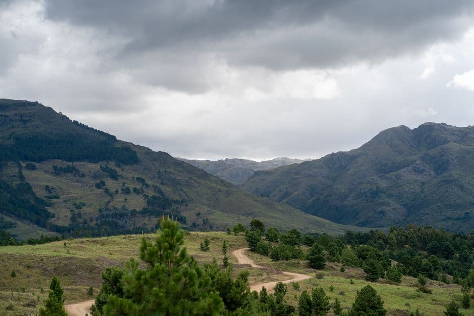 Paisaje de montaña en Córdoba, Argentina, en el chat de Mendiolaza