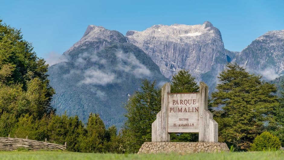 Entrada a un parque natural, en el chat de Peumo