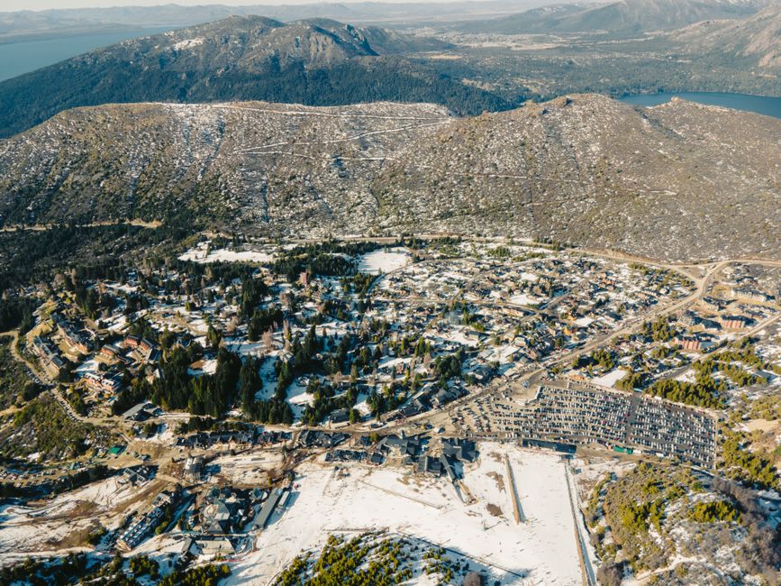 Vista de San Carlos de Bariloche, Argentina