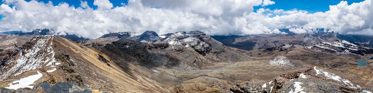Panorama de montañas a gran altura en Bolivia, en el chat de Presto