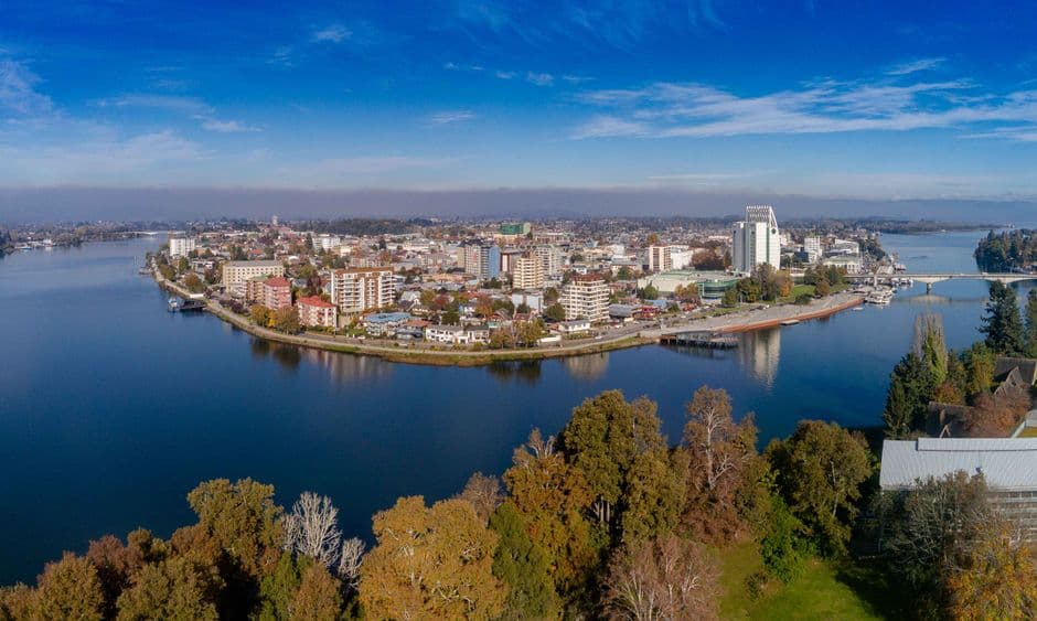 Vista de Valdivia, Chile