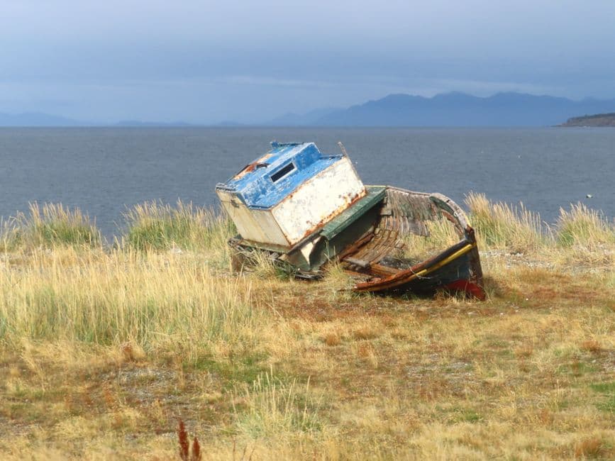 Vista de Punta Arenas, Chile