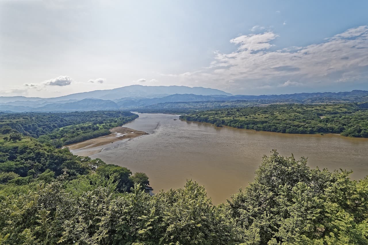 Paisaje de Colombia, en el chat de Pijiño del Carmen