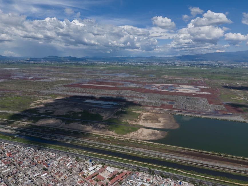 Vista de Texcoco, México