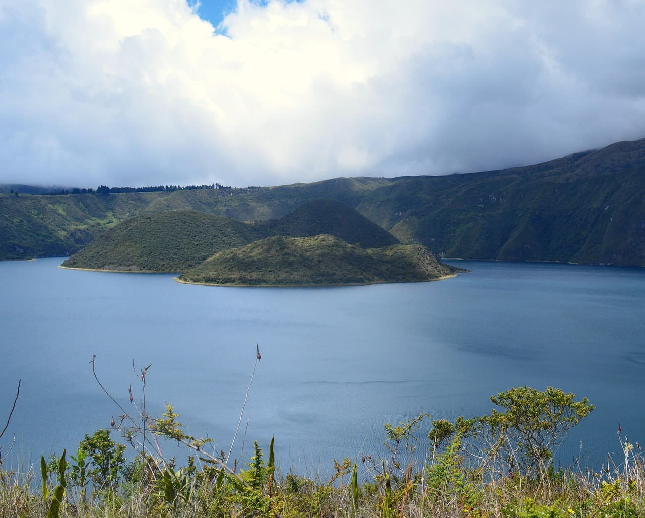 Paisaje del parque nacional de Cotacachi en Ecuador, en el chat de Cotacachi