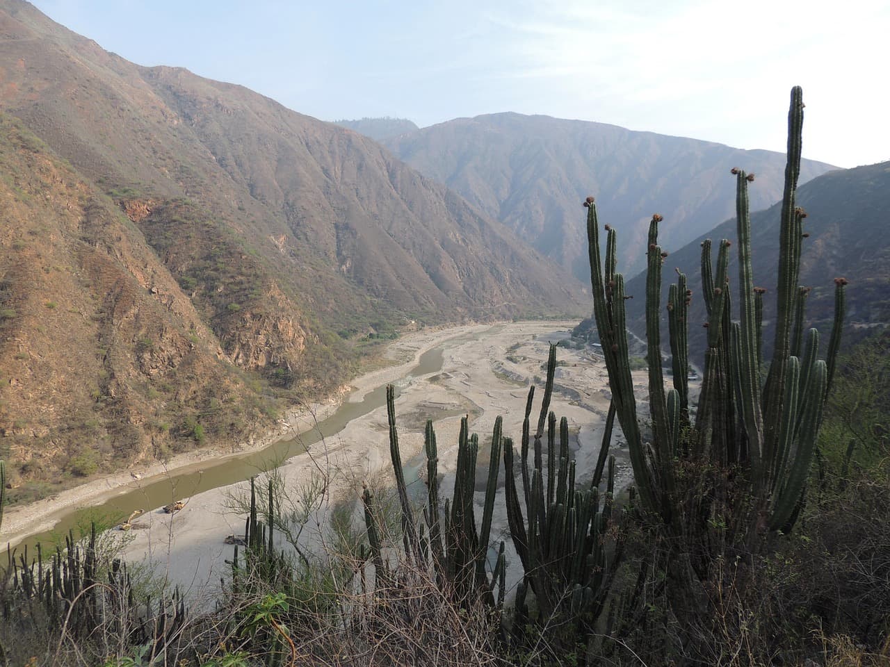 Cañón del Chicamocha en Santander, en el chat de Charalá