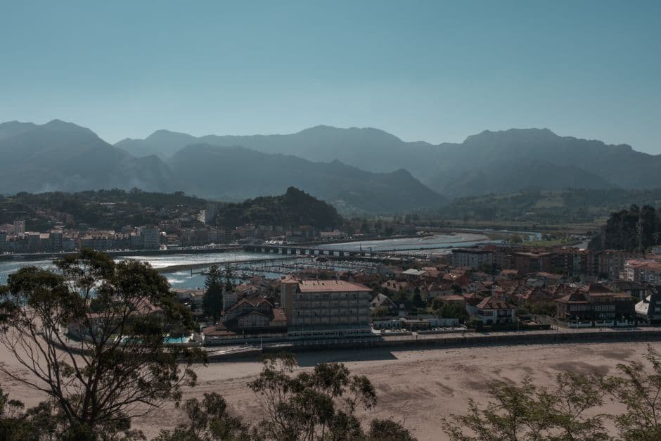 Vista de Asturias, España