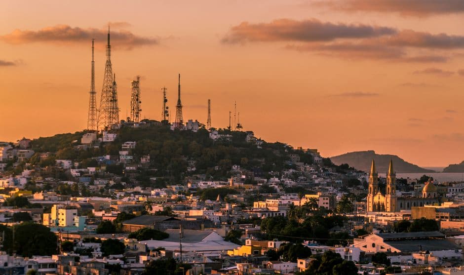 Vista de Mazatlán, México