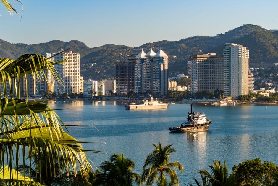 Vista de Acapulco de Juárez, México
