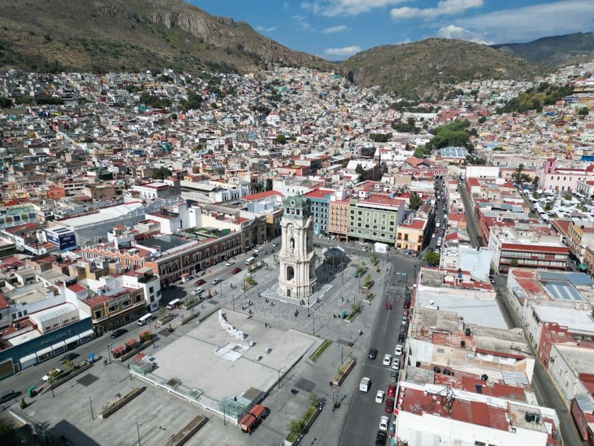 Vista de Pachuca de Soto, México