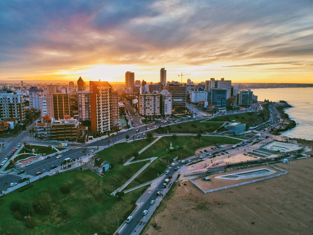 Vista de Mar del Plata, Argentina